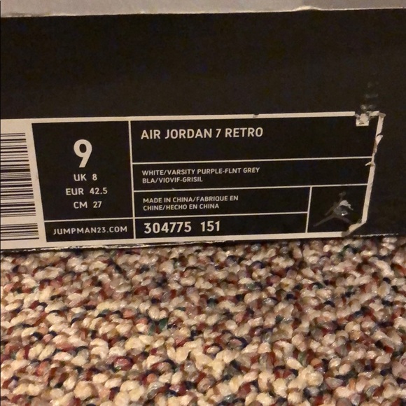 Jordan 7 Flint - Picture 5 of 7